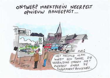 Het Marktplein in het meerjarenplan - Pelt