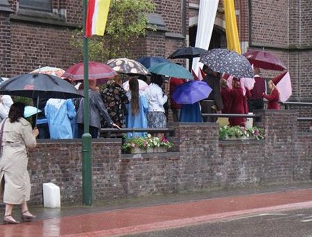 Het regende echt wel hard - Hamont-Achel