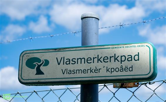 Het Vlasmerkerkpad in Eksel - Hechtel-Eksel