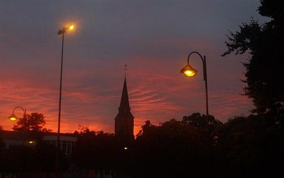 Het was een mooie zonsondergang - Hamont-Achel