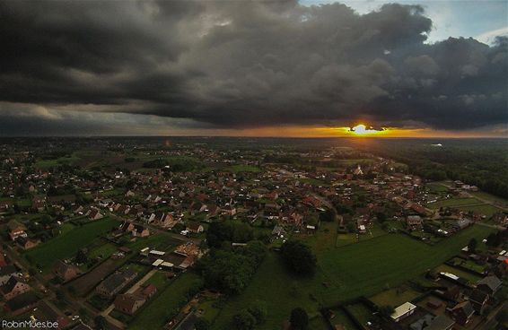 Het weer was wisselvalllig vandaag... - Lommel