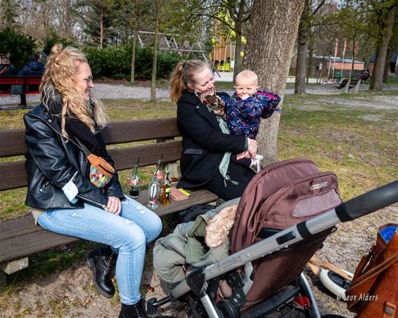 Het wordt lente op het benkske - Pelt