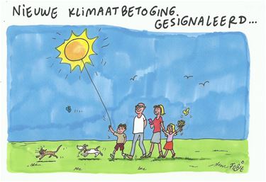 Het zomerse februariweer