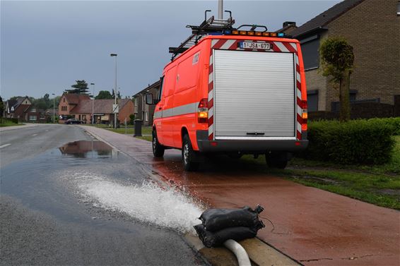 Hevig onweer boven Beringen - Beringen