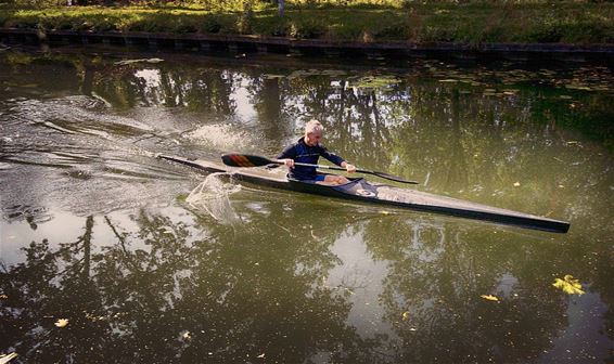 Hoe sterk is de eenzame kajakker? - Lommel