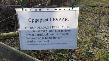 Hond vergiftigd - Overpelt