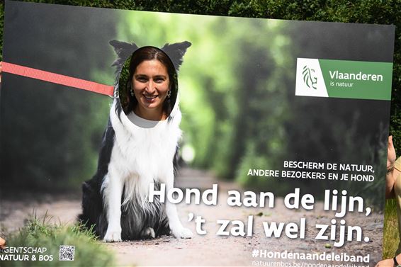 'Hond aan de lijn, 't zal wel zijn' - Beringen