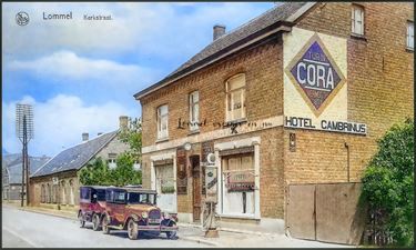 Hotel Cambrinus in de Kerkstraat - Lommel