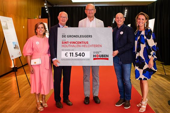 Houben schenkt 11.540 euro aan Sint-Vincentius - Houthalen-Helchteren & Beringen