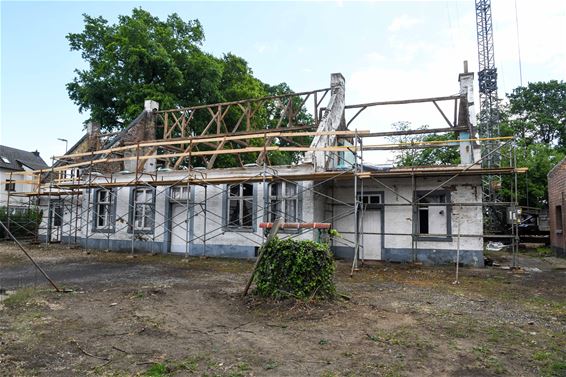 Huis Aumann in restauratie - Beringen