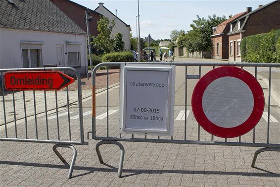 Ideaal weer voor de stratenverkoop - Neerpelt