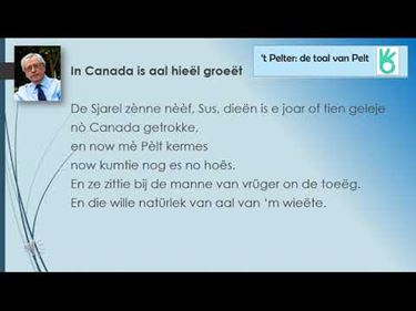 In Canada is aal hieël groeët - Pelt