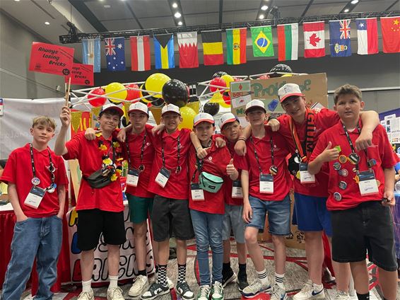 In Houston voor finale FIRST LEGO League - Beringen