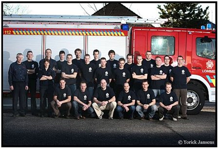 In opleiding voor brandweerman - Lommel & Pelt