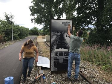 Infoborden Kolenspoor geplaatst - Beringen