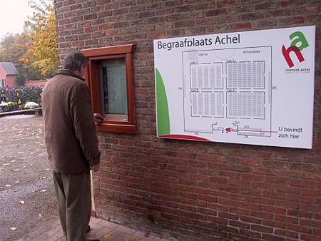 Infoscherm bij de kerkhoven - Hamont-Achel