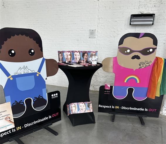 Infostand rond racisme en discriminatie - Leopoldsburg