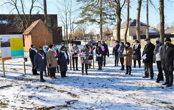 Inhuldiging troostplek in Koersel - Beringen