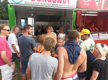 Insectenburgers van Berings bedrijf op festivals - Beringen