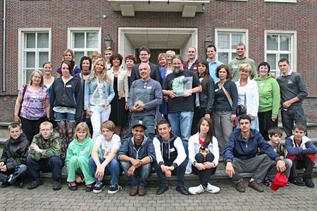Internationaal gezelschap op bezoek - Overpelt