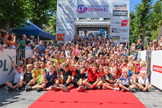 Iron Kid zet 35ste Hoeks Triatlon feestelijk in - Lommel