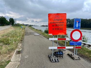 Jaagpad afgesloten - Beringen