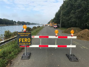 Jaagpad in Tervant afgesloten - Beringen