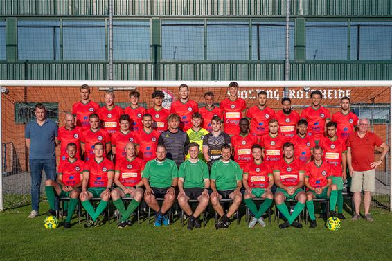 Jaarlijkse ploegfoto Sporting Grote Heide - Pelt