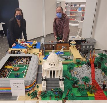 Jaaroverzicht in Lego - Beringen