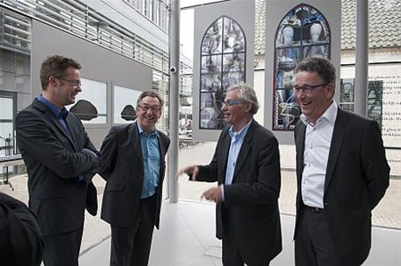 Jan Hoet bezocht Glazen Huis - Lommel