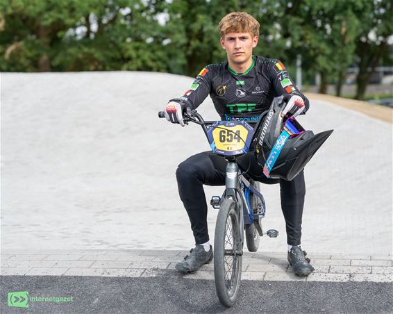 Jayden De Locht vijfde op EK BMX - Lommel
