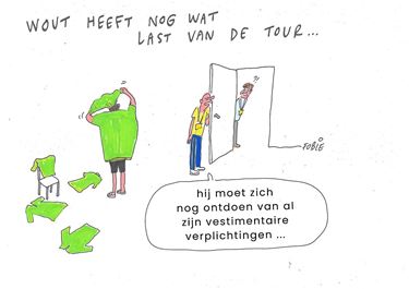 Je zal maar groenetruiwinnaar zijn...