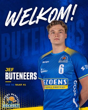 Jef Buteneers sluit aan bij Heren 1 - Bocholt