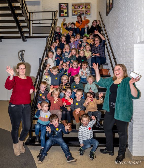 Jeugd present op Dag van de Academies - Pelt