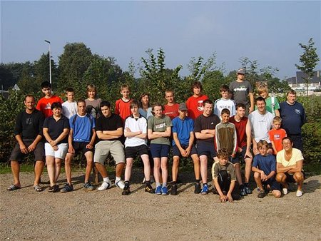 Jeugd van HCO op handbalkamp - Overpelt