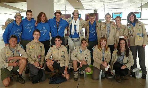 JIN-scouts Hamont terug van trekkamp in Tsjechië - Hamont-Achel