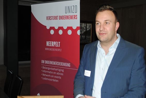 Johan Maesen voorzitter Unizo Neerpelt - Neerpelt
