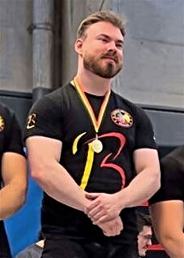 Jonathan Celis Belgisch kampioen powerliften - Lommel
