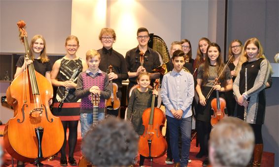 Jong talent op het podium