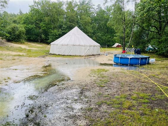 Jongeren op kampplaatsen stellen het goed - Beringen