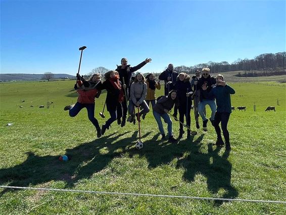 Jongeren van K.H. Sint-Cecilia op weekend - Hamont-Achel