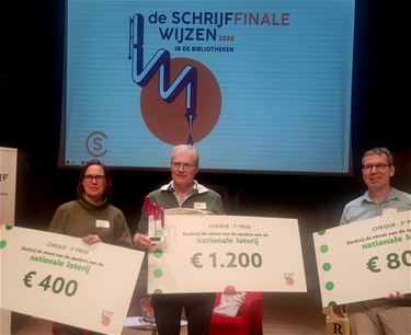Joost Verheyen wint De Schrijfwijzen - Beringen