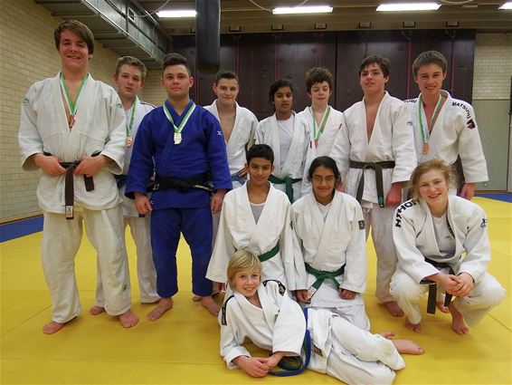 Judo: 11 prov. medailles voor JC Sporting - Neerpelt