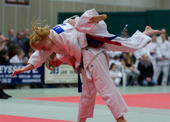 Judo: Lieke Coninx in actie - Meeuwen-Gruitrode
