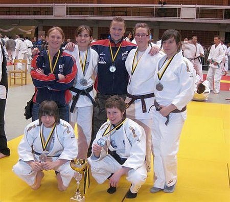 Judodames naar BK judoteams - Neerpelt