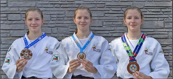 Judoka Fenne Peeters pakt brons op WK - Hamont-Achel