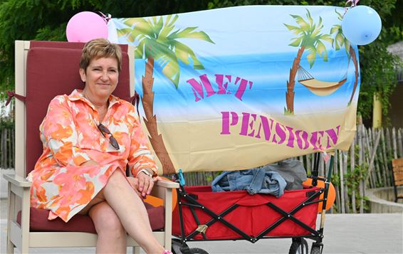 Juf Magda Spooren (BaLu) op pensioen - Lommel