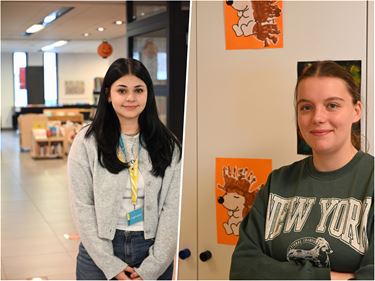 Bree - Julie en Shaya steken handen uit de mouwen