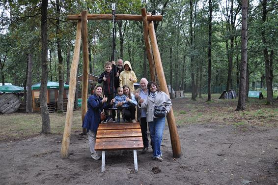 Kabelbaan aan speeltuin De Hoef ingewijd - Hechtel-Eksel