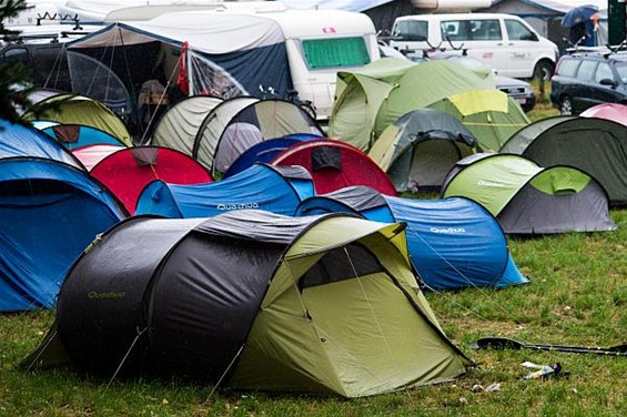 Kajakken in de regen - Neerpelt